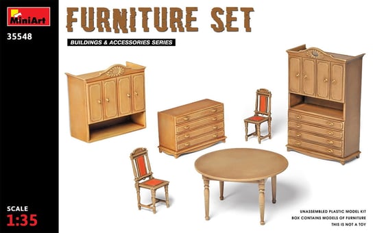 Furniture Set 1:35 MiniArt 35548 MiniArt