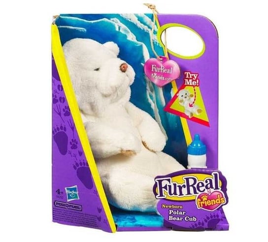 FurReal Friends, Maleńkie zwierzaczki, maskotka interaktywna Miś polarny Furreal Friends