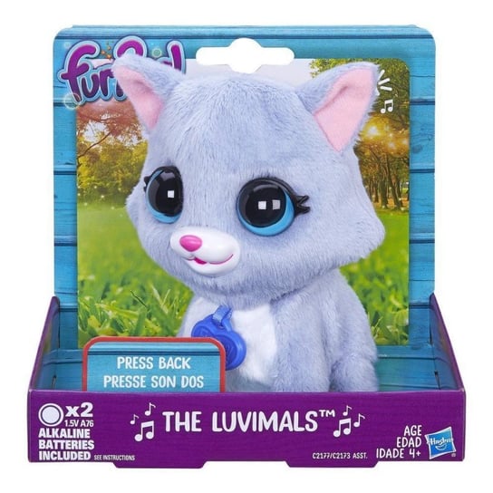 FurReal Friends, The Luvimals, interaktywna maskotka fantazyjny Kot, C2173/C2177 FurReal