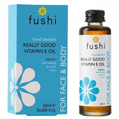 Fushi, Olejek do twarzy Really Good Vitamin E, 50ml Fushi