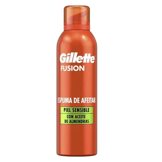 Fusion Sensitive Skin, Pianka do golenia dla skóry wrażliwej, 250 ml Gillette