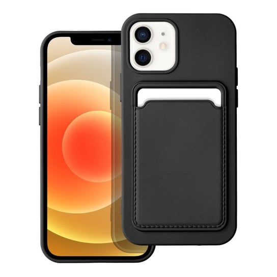 Futerał Card Case Do Iphone 12 / 12 Pro Czarny OEM