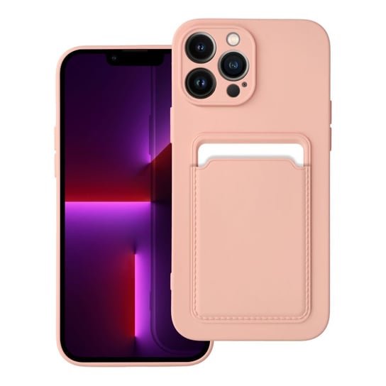 Futerał Card Case Do Iphone 13 Pro Max Różowy OEM