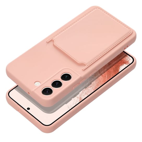 Futerał CARD CASE do SAMSUNG A35 5G różowy Partner Tele