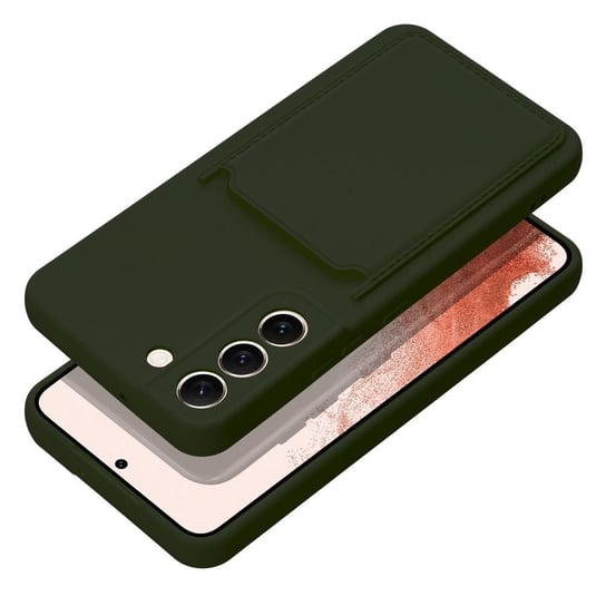 Futerał CARD CASE do SAMSUNG A35 5G zielony Partner Tele