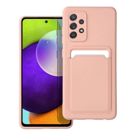 Futerał Card Case Do Samsung A52 5G / A52 Lte ( 4G ) / A52S Różowy OEM