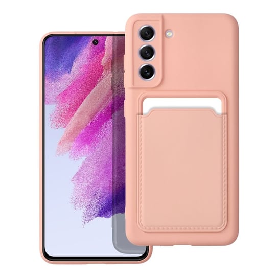 Futerał Card Case Do Samsung S21 Fe Różowy OEM