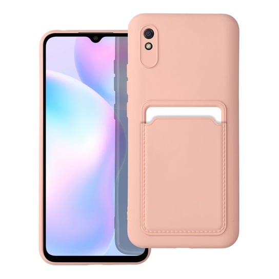 Futerał Card Case Do Xiaomi Redmi 9A / 9At Różowy OEM