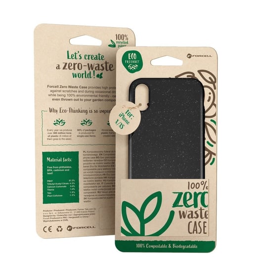 Futerał Forcell BIO - Zero Waste Case do SAMSUNG A42 5G czarny Forcell