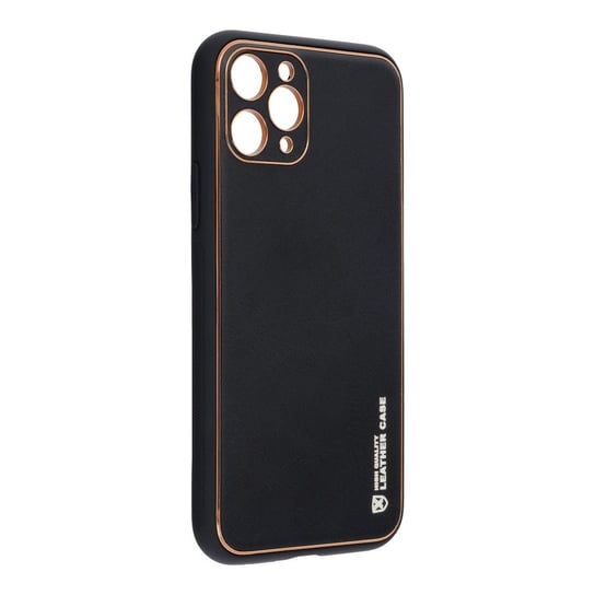 Futerał Forcell LEATHER Case skórzany do IPHONE 11 PRO ( 5,8" ) czarny Forcell
