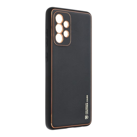 Futerał Forcell LEATHER Case skórzany do SAMSUNG Galaxy A52 5G / A52 LTE ( 4G ) / A52S czarny Forcell