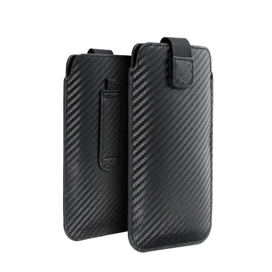 Futerał Forcell POCKET Carbon - Model 18 - do IPHONE 13 / 13 PRO SAMSUNG S7 Edge Forcell