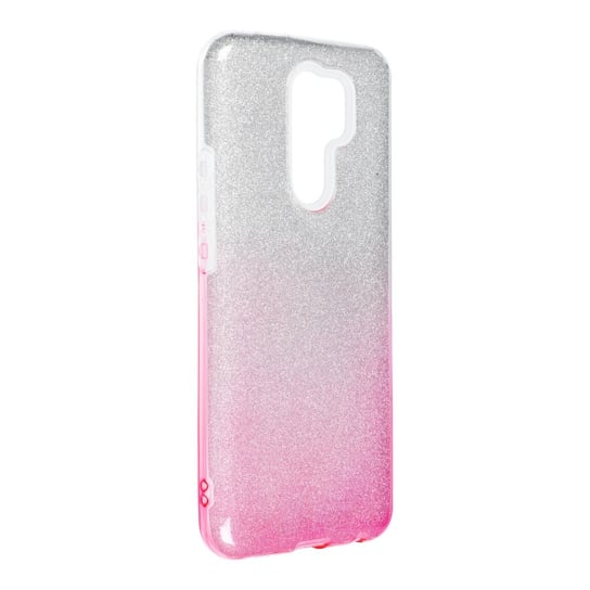 Futerał Forcell SHINING do XIAOMI Redmi 10 transparent/róż Forcell