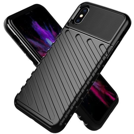 Futerał Forcell THUNDER do IPHONE X czarny Forcell