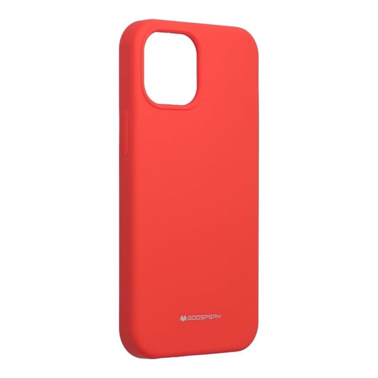 Futerał Mercury Silicone do Iphone 13 MINI czerwony Mercury