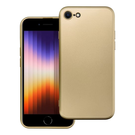 Futerał METALLIC do IPHONE 7 / 8 / SE 2020 / SE 2022 złoty OEM