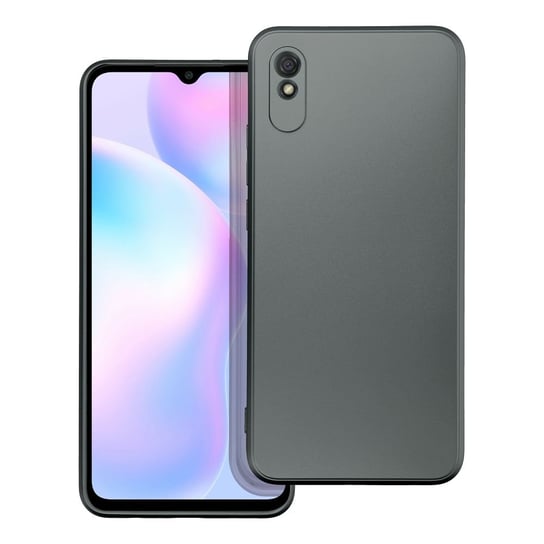 Futerał METALLIC do XIAOMI Redmi 9A / 9AT szary OEM