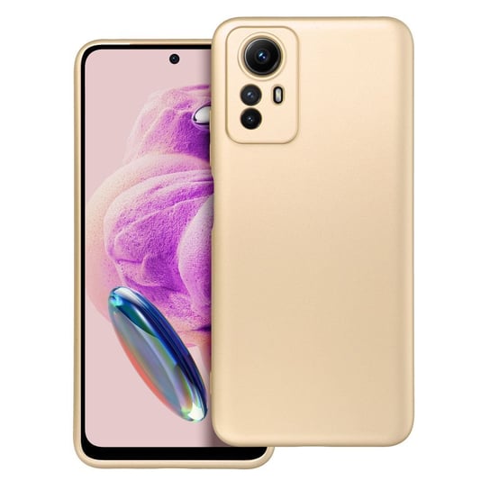 Futerał METALLIC do XIAOMI Redmi NOTE 12S złoty Inna marka