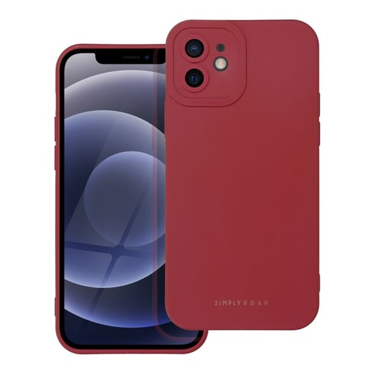 Futerał Roar Luna Case - do iPhone 12 czerwony Roar