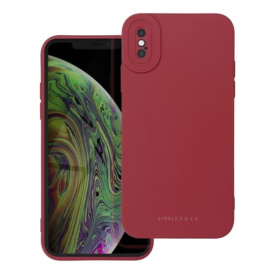 Futerał Roar Luna Case - do iPhone XS czerwony Roar