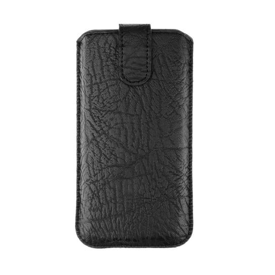 Futerał Skórzany Forcell Slim Kora 2 - do Iphone 6 Plus / 7 Plus / 8 Plus / XS Max / 11 Pro Max/ Samsung S10+/A10/A30s/A50 czarny Forcell