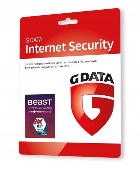 G Data Internet Security Karta Klucz - 1 PC 2 lata G Data
