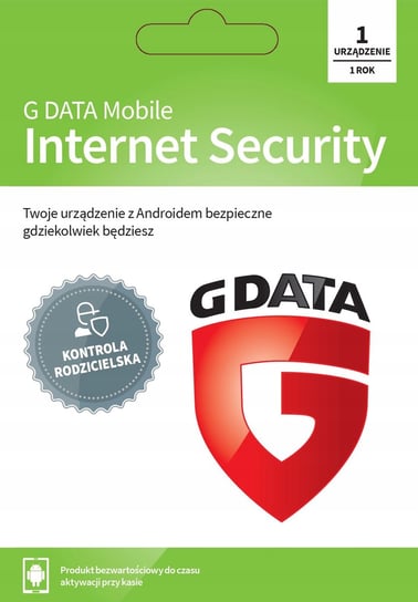 G DATA Mobile Internet Security dla Android 1 Rok G Data