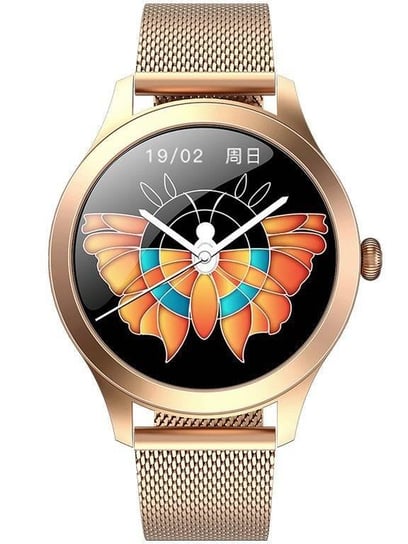 G. Rossi, Smartwatch, SW014-2 (zg325b), różowe złoto G. Rossi