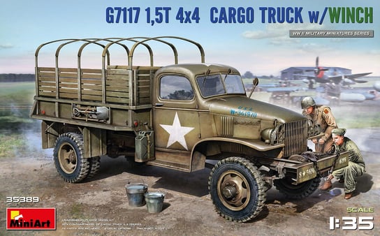 G7117 1,5T 4x4 Cargo Truck 1:35 MiniArt 35389 MiniArt