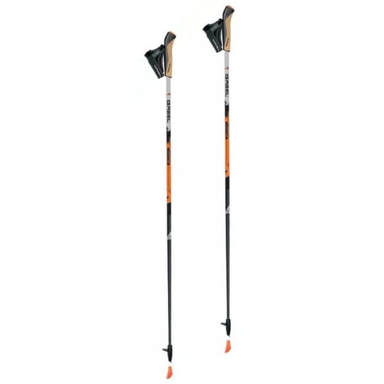 Gabel, Kije Nordic Walking, Stride X-1.35 Active Black/Orange, pomarańczowy, 100 cm Gabel