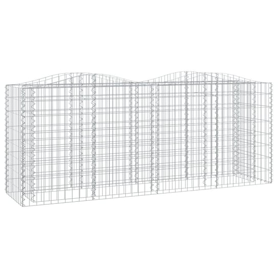 Gabion łukowy 200x50x90/100cm, żelazo galwanizowan Zakito Home