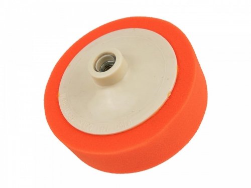 Gąbka polerska pomarańczowa 150mm x 45mm M14 (uniwersalna) (100) Geko
