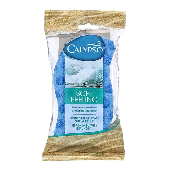 Gąbka SPONTEX Calypso Soft Peeling, 14x8,5x2,7 cm 