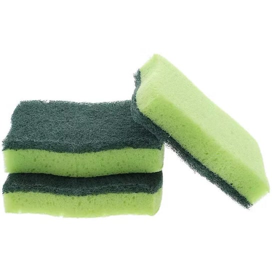 Gąbki do czyszczenia zmywania mycia zielone 3 szt Inna marka