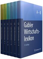 Gabler Wirtschaftslexikon Springer-Verlag Gmbh, Springer Fachmedien Wiesbaden Gmbh