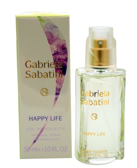 Gabriela Sabatini, Happy Life, woda toaletowa, 30 ml Gabriela Sabatini