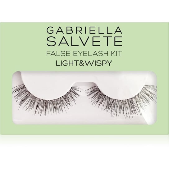 Gabriella Salvete False Eyelash Kit Light & Wispy sztuczne rzęsy z klejem 1 szt. GABRIELLA SALVETE