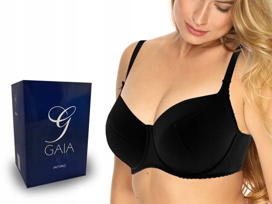 Gaia Kate 281, Biustonosz Full Cup, Czarny, 90E GAIA