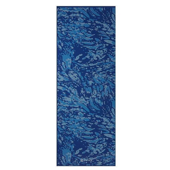 Gaiam, Mata do jogi , niebieski 17x61cm GAIAM