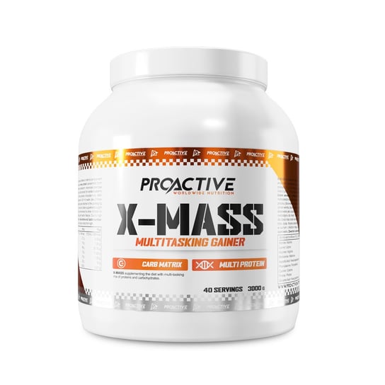 GAINER X-MASS - ProActive - 3000g CHOCOLATE NUT Proactive