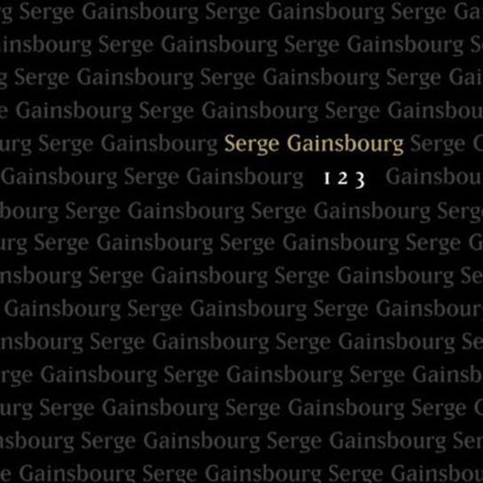 Gainsbourg Serge 1,2,3 (Box) Gainsbourg Serge