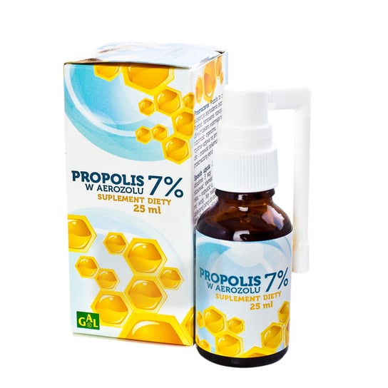 GAL, Propolis  7% w aerozolu, suplement diety, 25 ml Gal