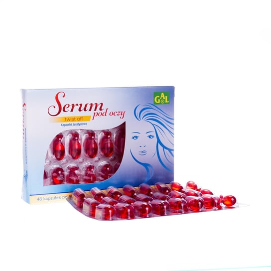Gal, serum pod oczy twist-off, 48 kapsułek Gal