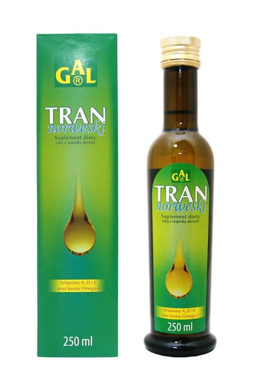 Gal Tran Norweski, suplement diety, aromat naturalny, płyn, 250 ml Gal