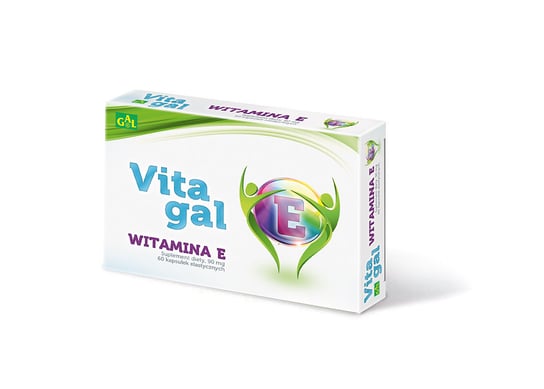 GAL, VitaGal, witamina E, Suplement diety, 60 kaps. elastycznych Gal