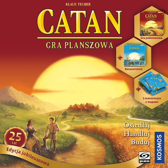 Galakta, gra planszowa Catan – Wersja Jubileuszowa 25 lat TRUMPETER