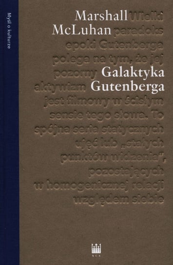 Galaktyka Gutenberga Mcluhan Marshall