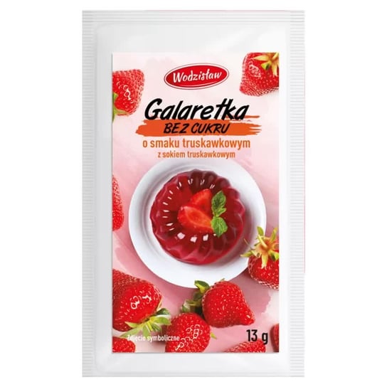 Galaretka bez Cukru Truskawkowa Wodzisław, 13g Inna marka