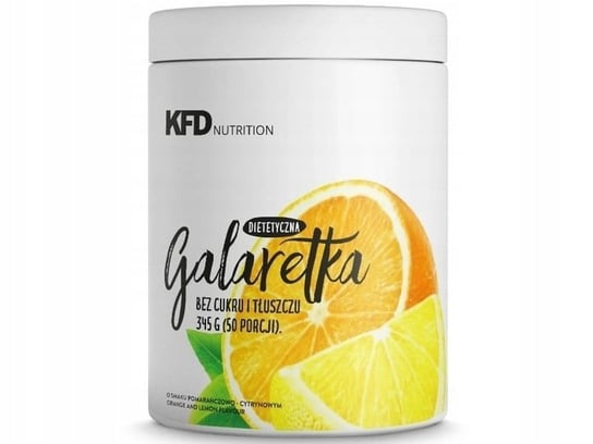 Galaretka Dietetyczna Kfd 345G Pomarańczowo-Cytrynowa KFD