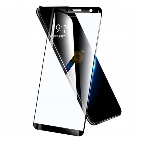 Galaxy A6 2018 hartowane szkło 5D Full Glue - Czarny EtuiStudio